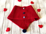 HUG ME red x stars